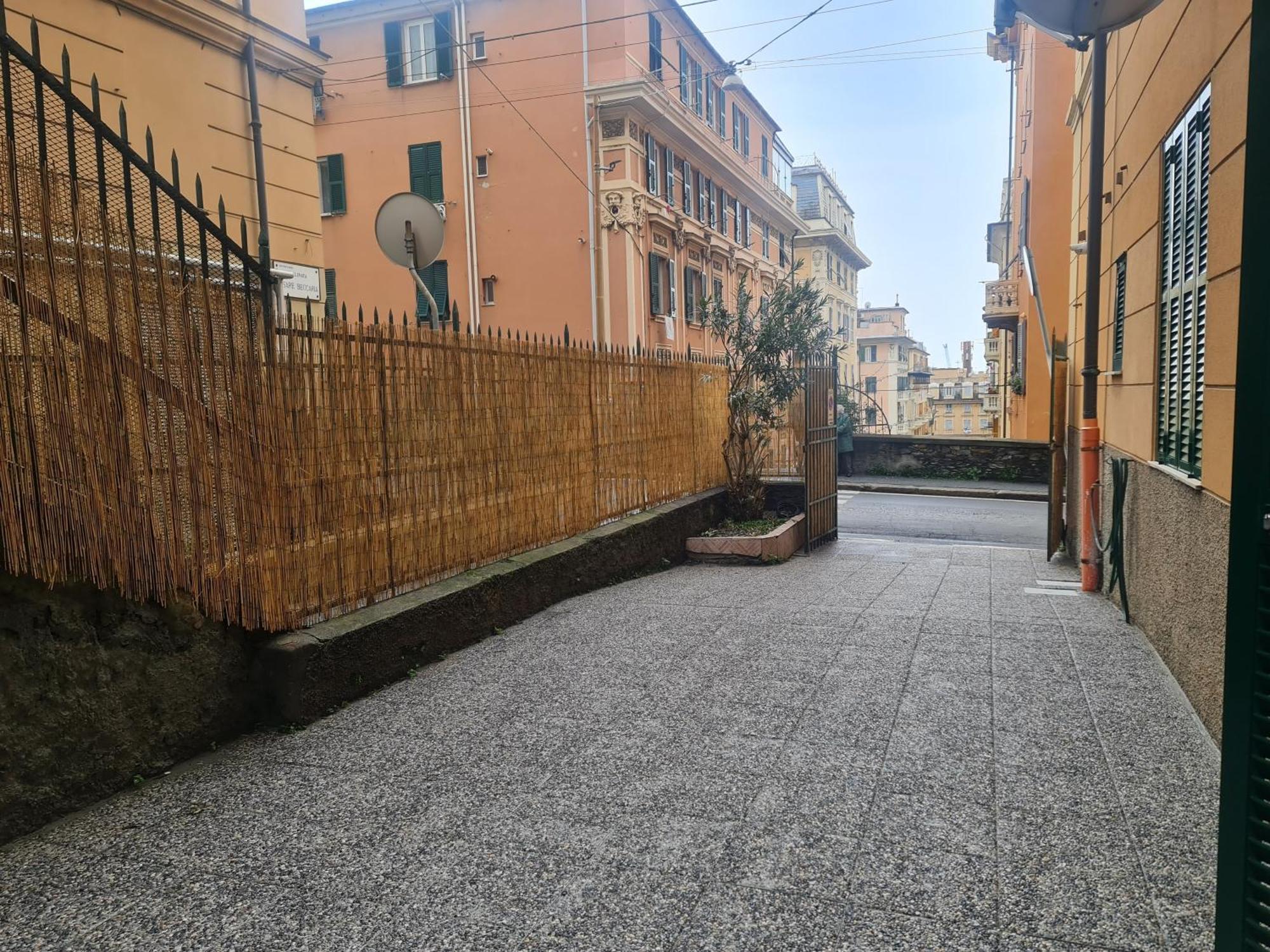Ampio Appartamento Con 2 Posti Auto E Cortile Genova Eksteriør billede